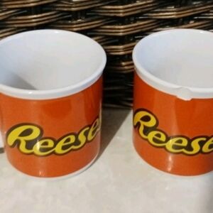 Reeses Set Of 2 Coffee Tea Mug Cup 10 Oz  Read #110